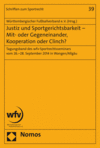 Württembergischen Fußballverband e. V. - Justiz und Sportgerichtsbarkeit - Mit- oder Gegeneinander, Kooperation oder Clinch?