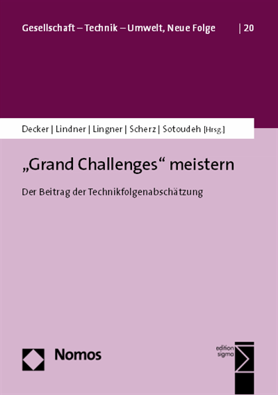 Grand Challenges Meistern Ebook 2018 978 3 8487 4057 4 Volume 2018 Issue Nomos Elibrary