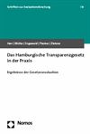 Marius Herr, Christoph E. Müller, Bettina Engewald, Axel Piesker, Jan Ziekow - Das Hamburgische Transparenzgesetz in der Praxis