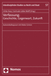 Ulrike Davy, Gertrude Lübbe-Wolff - Verfassung: Geschichte, Gegenwart, Zukunft