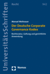 Manuel Weitnauer - Der Deutsche Corporate Governance Kodex