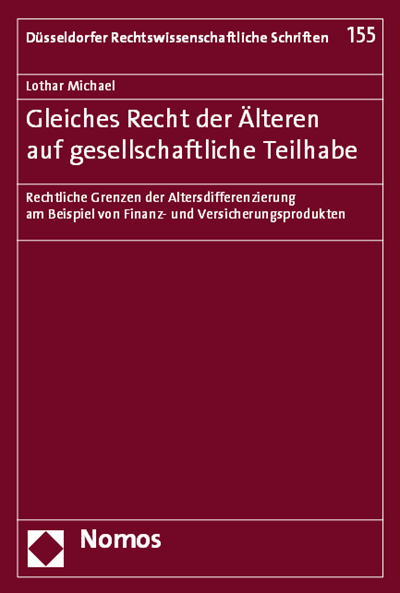 Nomos Elibrary Gleiches Recht Der Alteren Auf Gesellschaftliche Teilhabe