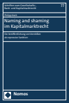 Philipp Koch - Naming and shaming im Kapitalmarktrecht