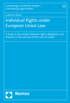 Catherine Warin - Individual Rights under European Union Law