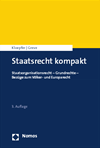Michael Kloepfer, Holger Greve - Staatsrecht kompakt