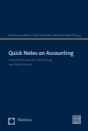 Anette von Ahsen, Dirk Schiereck, Matthias Wolz - Quick Notes on Accounting