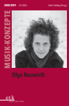 Ulrich Tadday - Olga Neuwirth
