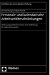 Thorsten Kingreen, Bodo Pieroth, Michael Ott - Personale und kalendarische Arbeitszeitbeschränkungen