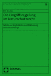 Dirk Berchter - Die Eingriffsregelung im Naturschutzrecht