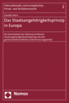 Claudia Stern - Das Staatsangehörigkeitsprinzip in Europa