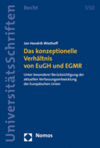 Jan Hendrik Wiethoff - Das konzeptionelle Verhältnis von EuGH und EGMR