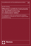 Annette Schönig - Öffentlich-rechtliche Instrumente der Qualitätssicherung im stationären Sektor