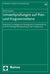 Ralf Verwiebe - Umweltprüfungen auf Plan- und Programmebene