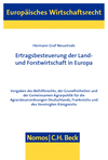 Hermann Graf Nesselrode - Ertragsbesteuerung der Land- und Forstwirtschaft in Europa