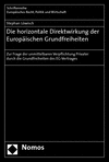 Stephan Löwisch - Auflösung der Kollision zwischen horizontal direkt wirkenden Grundfreiheiten und Gemeinschafts-Grundrechten