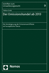 Tobias Greb - Der Emissionshandel ab 2013