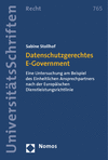 Sabine Stollhof - Datenschutzgerechtes E-Government