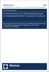 Johannes Scherzinger - Die Beschränkung von Mehrheitsbeteiligungen an Kapitalgesellschaften im deutschen Ligasport