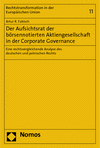Artur R. Fabisch - Der Aufsichtsrat der börsennotierten Aktiengesellschaft in der Corporate Governance
