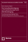 Martin Sebastian Döpner - Die Veräußererkündigung auf Erwerberkonzept beim Betriebsübergang