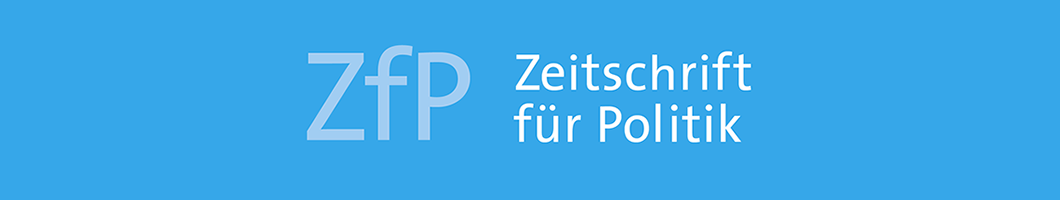 ZfP Zeitschrift für Politik Banner