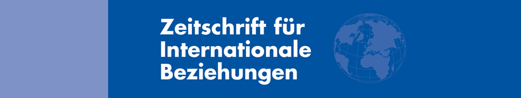 Zeitschrift für Internationale Beziehungen Banner