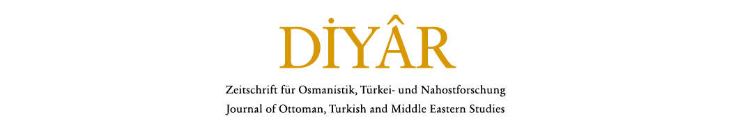 Zeitschrift für Osmanistik, Türkei- und Nahostforschung – Journal of Ottoman, Turkish and Middle Eastern Studies Banner